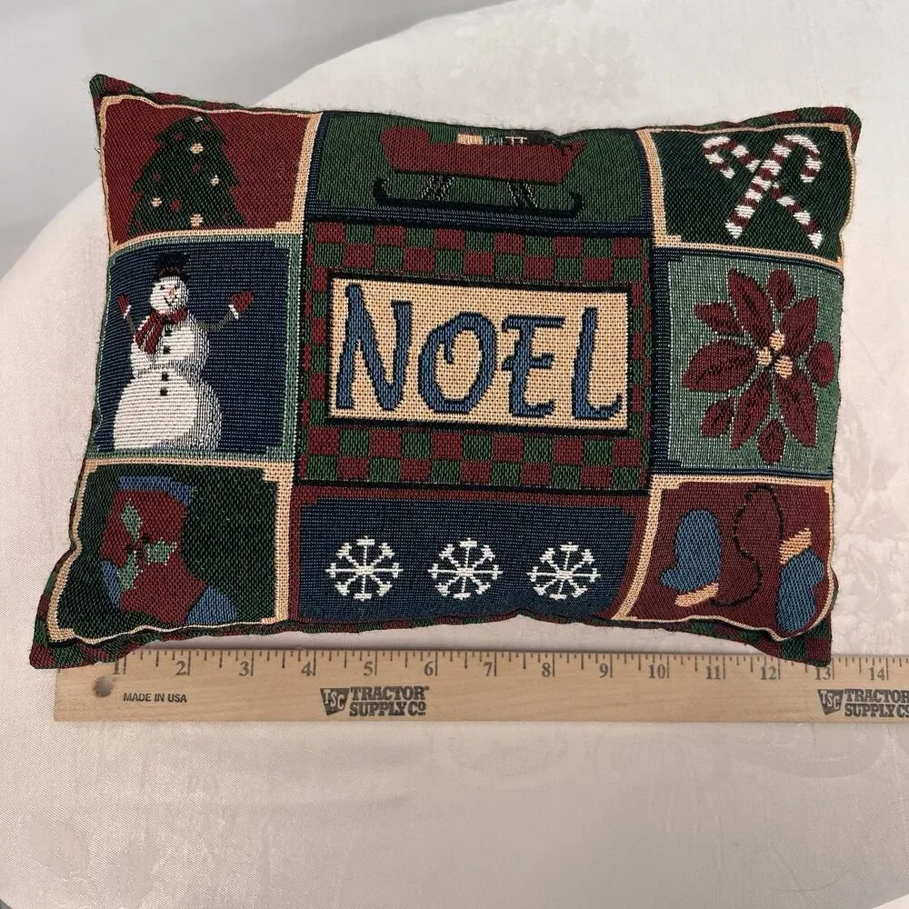 Christmas Accent Throw Pillow 